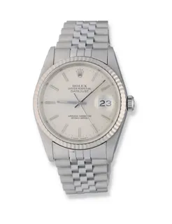 Rolex Datejust 36 16234 Stainless steel and 18k white gold Silver