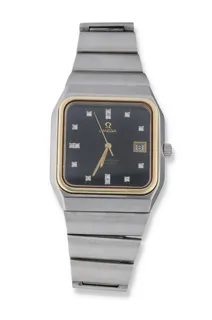 Omega Constellation 368.0855 Stainless steel and 18k yellow gold Black