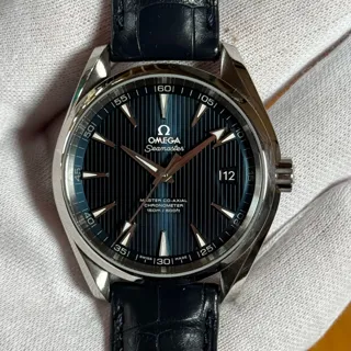 Omega Seamaster Stainless steel Blue