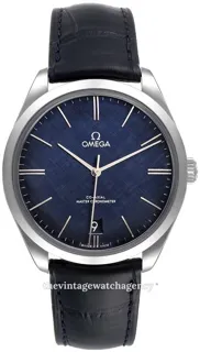 Omega De Ville 435.13.40.21.03.001 40mm Stainless steel Blue