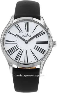 Omega De Ville 428.17.36.60.05.001 36mm Stainless steel White