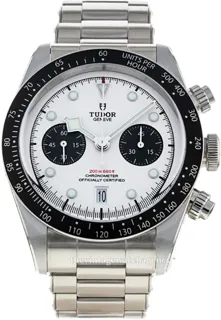 Tudor Black Bay Chrono M79360N-0002 41mm Stainless steel White