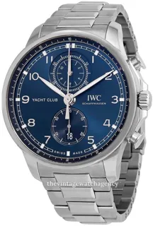 IWC Portugieser IW390701 Stainless steel Blue