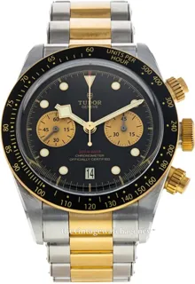 Tudor Black Bay Chrono S&G M79363N-0001 41mm Brushed/polished steel Black