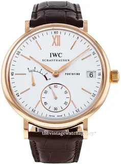 IWC Portofino IW510107 Yellow gold Silver