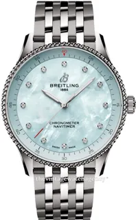 Breitling Navitimer A77320E61A2A1 32mm Stainless steel White