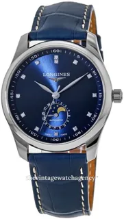 Longines Master Collection L2.909.4.97.0 40mm Stainless steel Blue