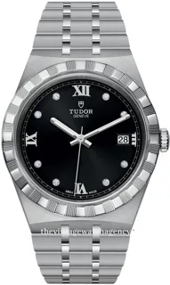 Tudor Royal M28500-0004 38mm Stainless steel Black