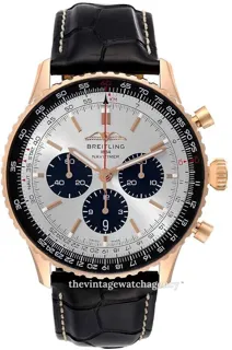 Breitling Navitimer RB0137241G1P1 46mm Red gold Silver