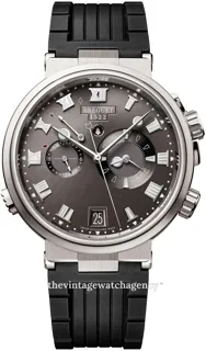 Breguet Marine 5547TI/G2/5ZU 40mm Titanium Gray