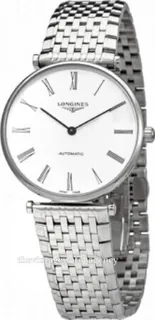 Longines La Grande Classique L4.918.4.11.6 38mm Stainless steel White