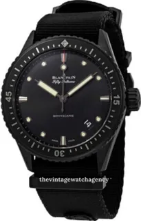 Blancpain Fifty Fathoms 5000-0130-NABA 43.6mm Ceramic Black