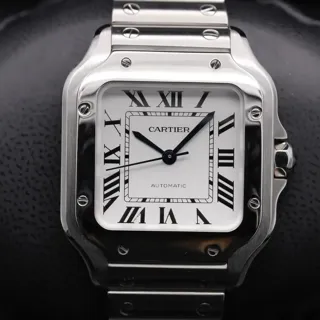 Cartier Santos de Cartier 35mm Stainless steel Silver