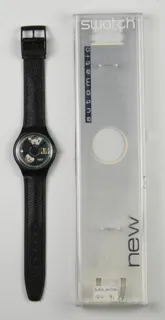 Swatch Black Motion SAB100 Blue