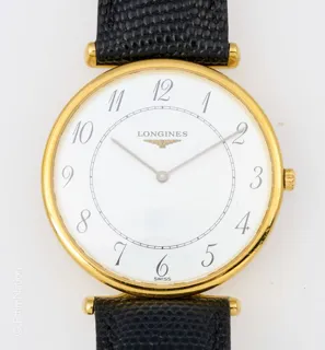 Longines La Grande Classique L4.635.2 35mm Gold-plated White