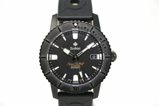 Zodiac Super Sea Wolf ZO9289 40mm Stainless steel Black