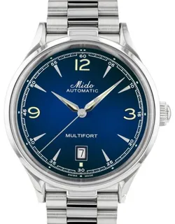 Mido Multifort M040.407.11.047.00 40mm Stainless steel Blue