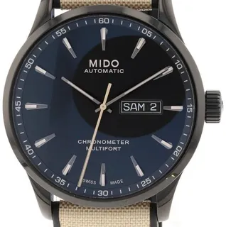 Mido Multifort M038.431.37.051.09 42mm Stainless steel Black