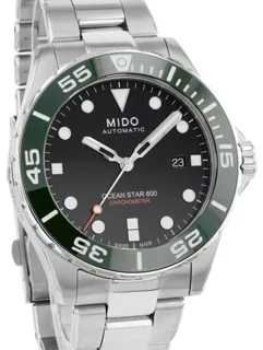 Mido Ocean Star M026.608.11.051.01 43.5mm Stainless steel Black