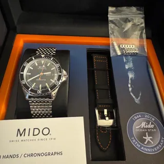 Mido Ocean Star M026.830.11.051.00 40.5mm Stainless steel Black