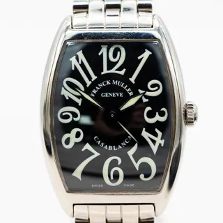 Franck Muller Casablanca 2852 31mm Stainless steel Black