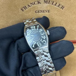 Franck Muller Casablanca 5850 32mm Stainless steel Black