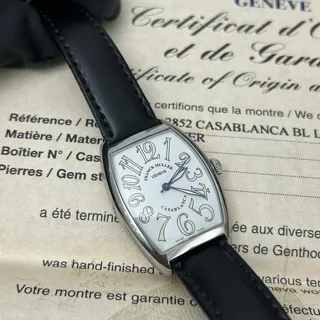 Franck Muller Casablanca 2852 31mm Stainless steel White