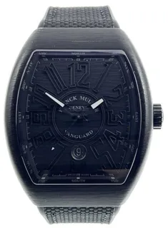 Franck Muller Vanguard V 45 SC DT 44mm Stainless steel Black