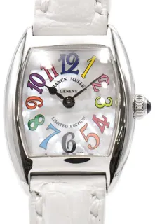 Franck Muller Color Dreams 2502QZCOLDRMMOP 20mm Stainless steel White