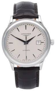 Longines Flagship L4.984.4.79.2 Stainless steel Beige