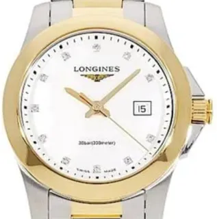 Longines Conquest L33763877 29.5mm White