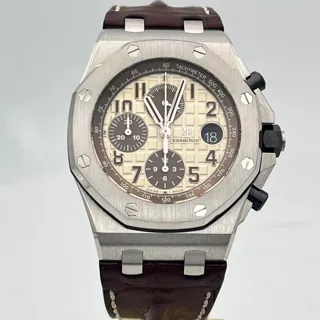 Audemars Piguet Royal Oak Offshore 26020ST.OO.D091CR.01 42mm Stainless steel White