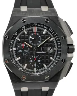 Audemars Piguet Royal Oak Offshore 26400AU.OO.A002CA.01 44mm Carbon fiber and Ceramic and Titanium Black