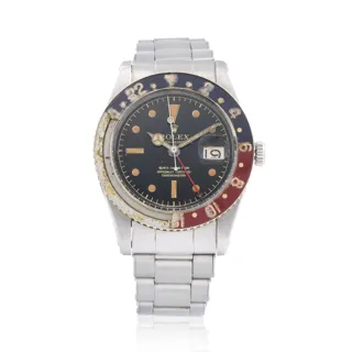 Rolex GMT-Master 6542 Stainless steel Black