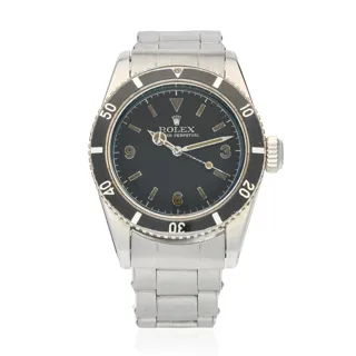 Rolex Submariner 6538 37mm Stainless steel Black