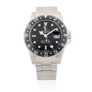 Rolex GMT-Master 16750 Stainless steel Black