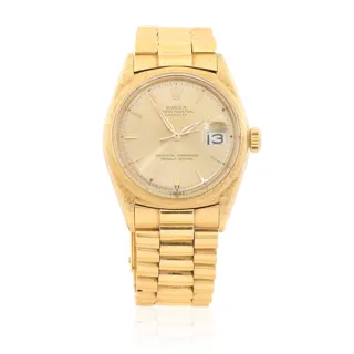 Rolex Datejust 1602 / 1601 18k Gold Champagne