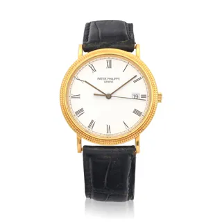 Patek Philippe Calatrava 3944 33mm 18k Gold White