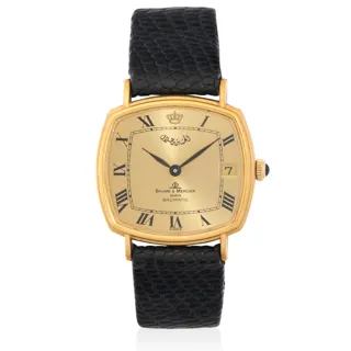 Baume & Mercier Baumatic 37069 18k yellow gold Champagne