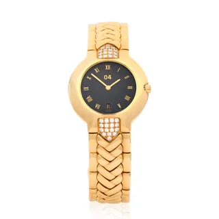 Versace Orologi 18k Gold Black