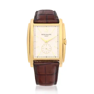 Patek Philippe Gondolo 5124J 33mm 18k Gold Silver