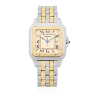 Cartier Panthère 29mm Stainless steel and gold Champagne