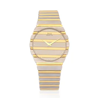 Piaget Polo 7661 C701 34mm 18k Gold and Two-tone gold Champagne