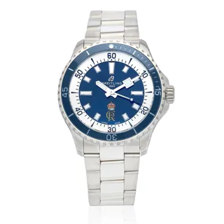 Breitling Superocean 42 A17375 Stainless steel Blue