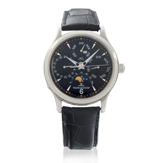 Jaeger-LeCoultre Master Control 140.8.80.S 37mm Stainless steel Black