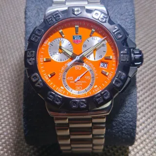 TAG Heuer Formula 1 CAH1113.BA0850 41mm Stainless steel Orange