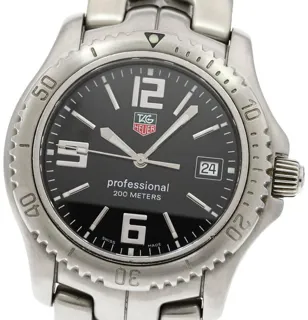 TAG Heuer Link Quartz WT1110-0 41mm Stainless steel Black