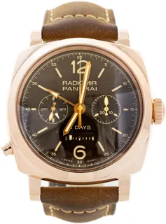 Panerai Radiomir 1940 Chrono Monopulsante PAM 00502 | Rose gold