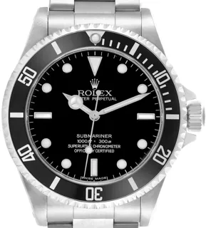 Rolex Submariner 14060M Stainless steel Black