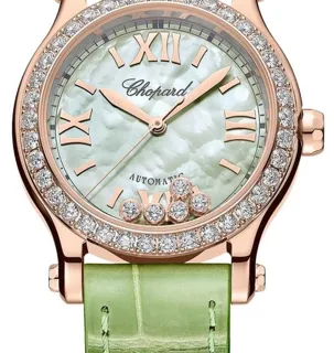 Chopard Happy Sport 274893-5016 30mm Rose gold White